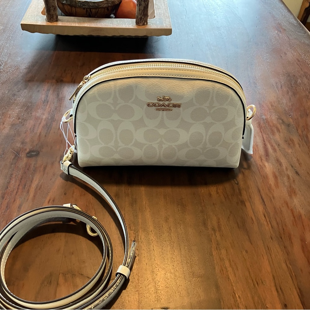 Coach Cream Crossbody Bag - Picture 2 of 5